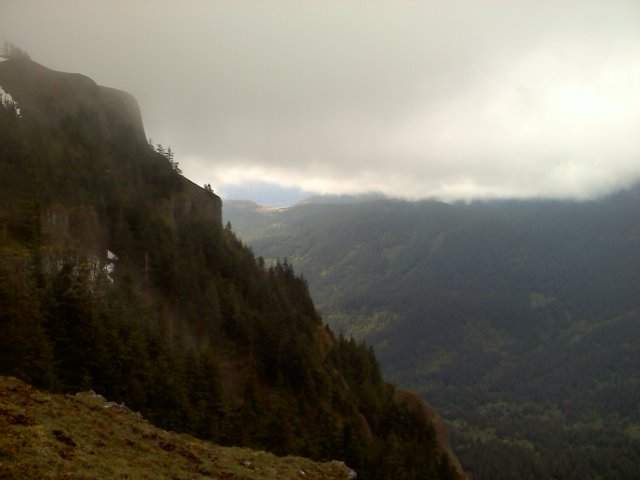 Heading up NW route of Table