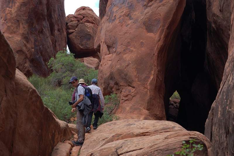"Trail junction"