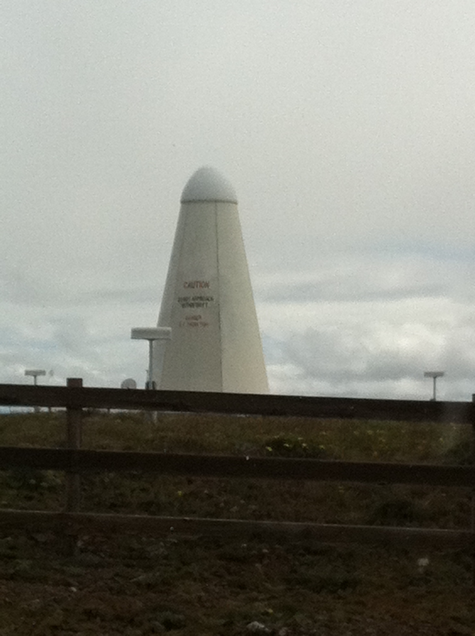 atop "radiation butte"