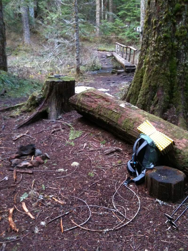 my campsite E