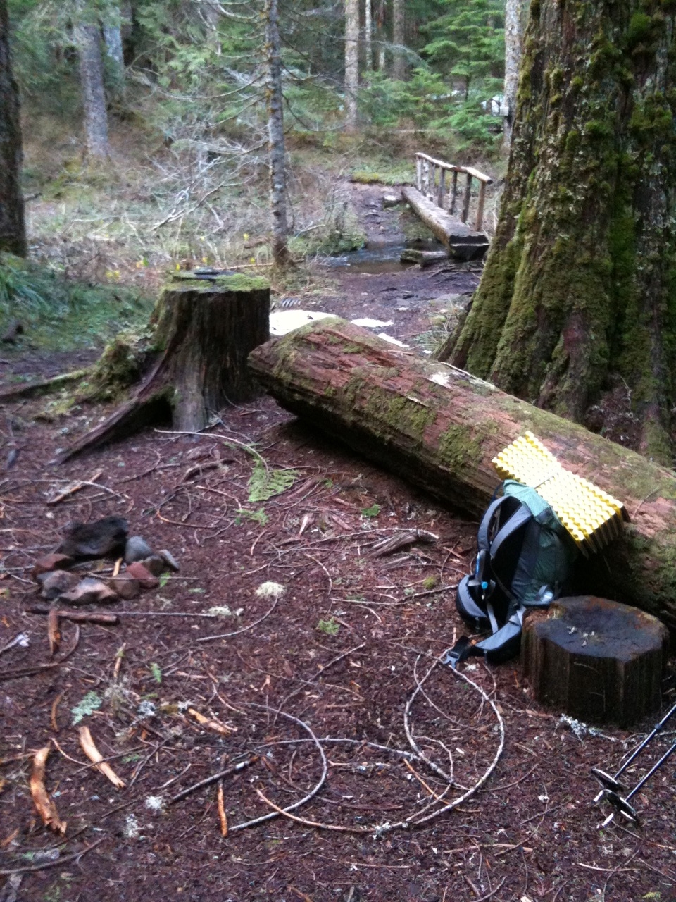 my campsite E