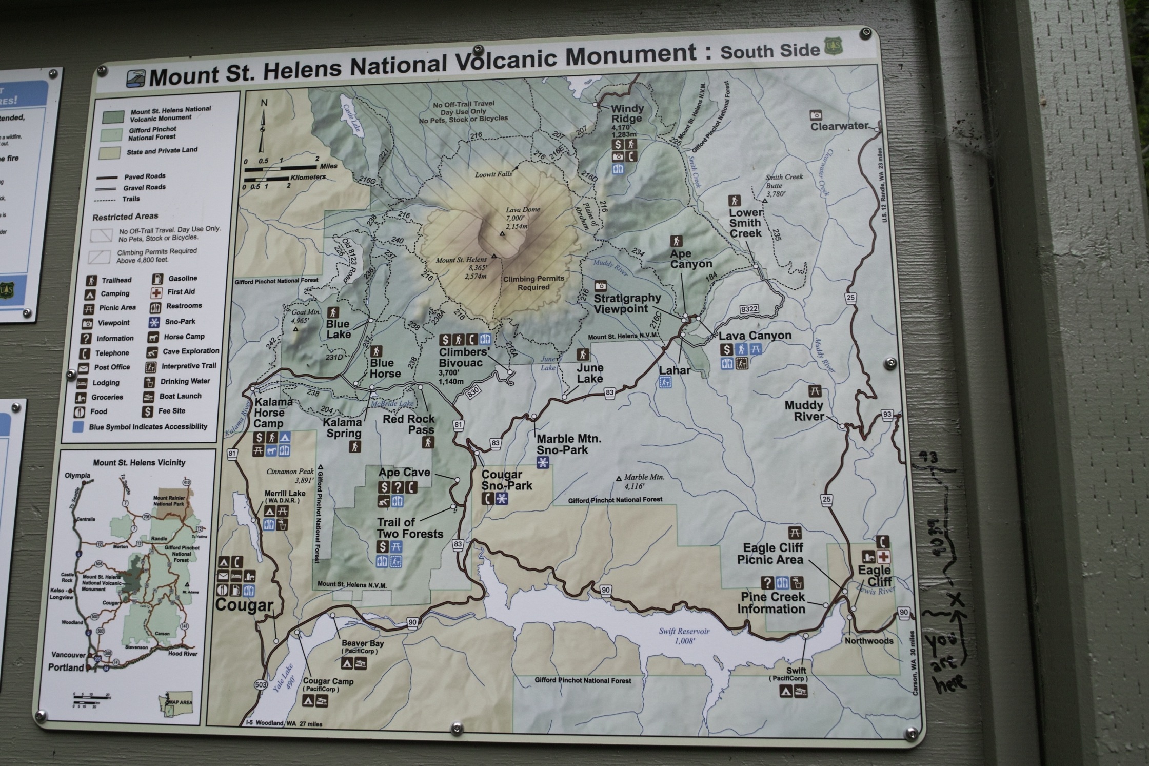 When providing a map at the TH, be sure that it covers the location.