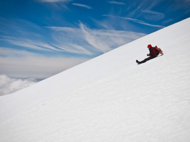 Glissading