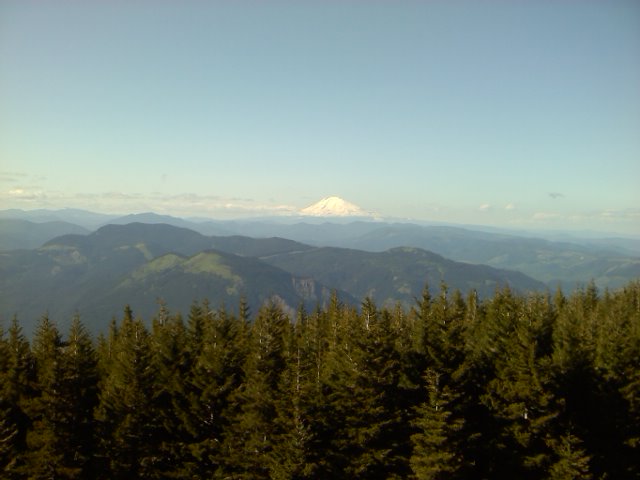 Adams from talus slopes