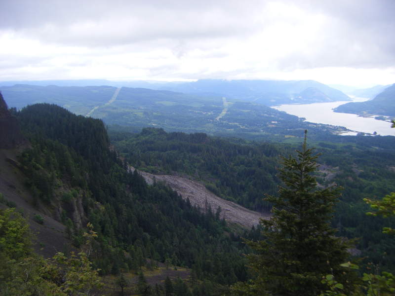 view of the Gorge looking east