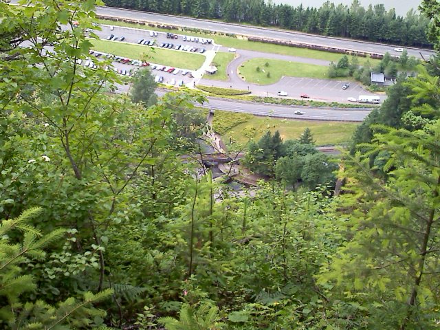 Another view down...