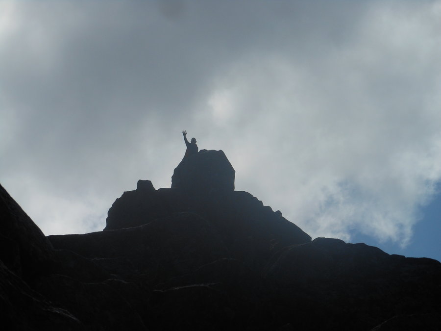 Photo from 3 Corner Rock via PCT from the North