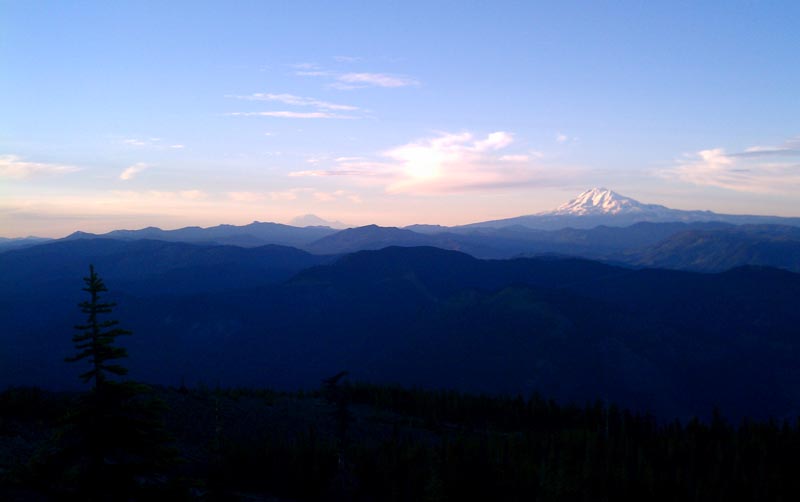 Some small and probably unnamed mountains...