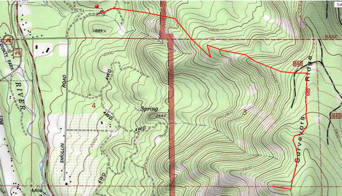 approximate route