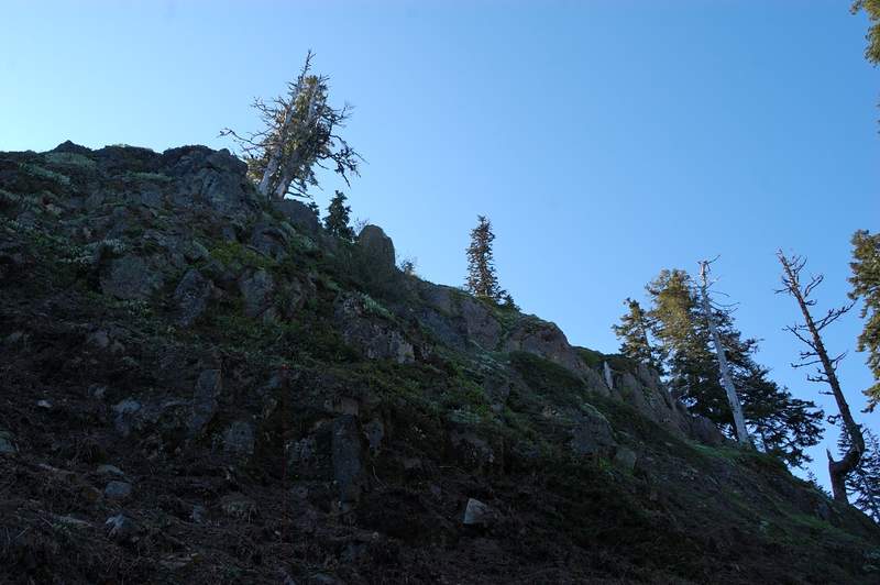 The last 200-300 feet were very steep