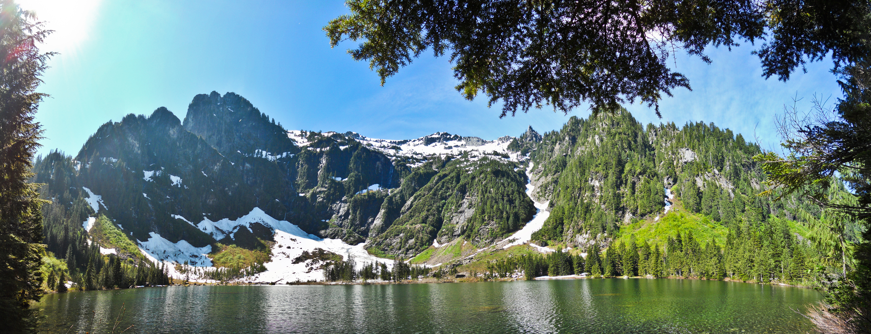Heather Lake Panorama