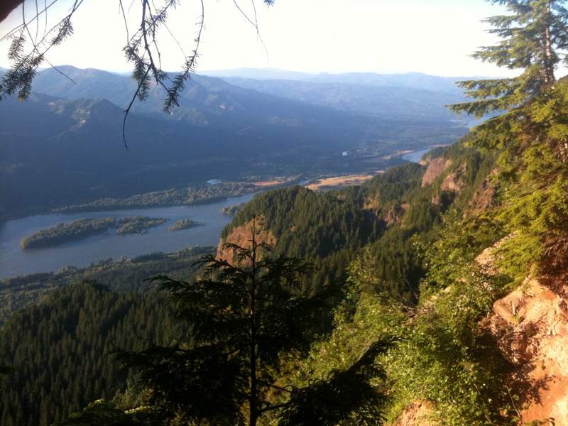 view from horsetail creek trail