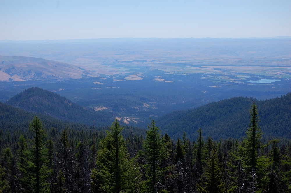 Clear view east