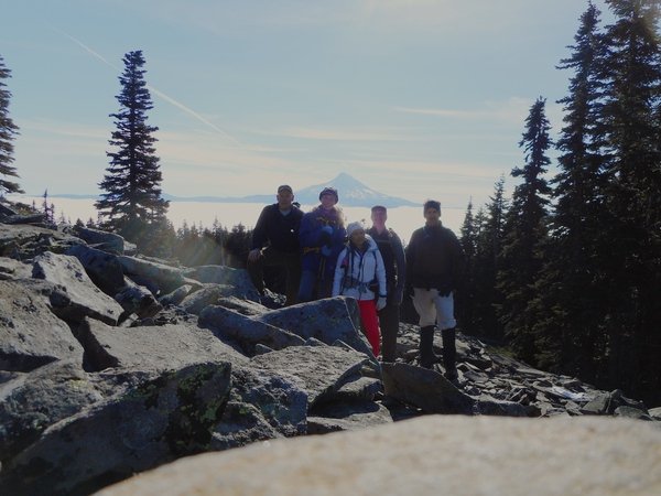 Photo from Mt. Defiance via Wyeth Trail