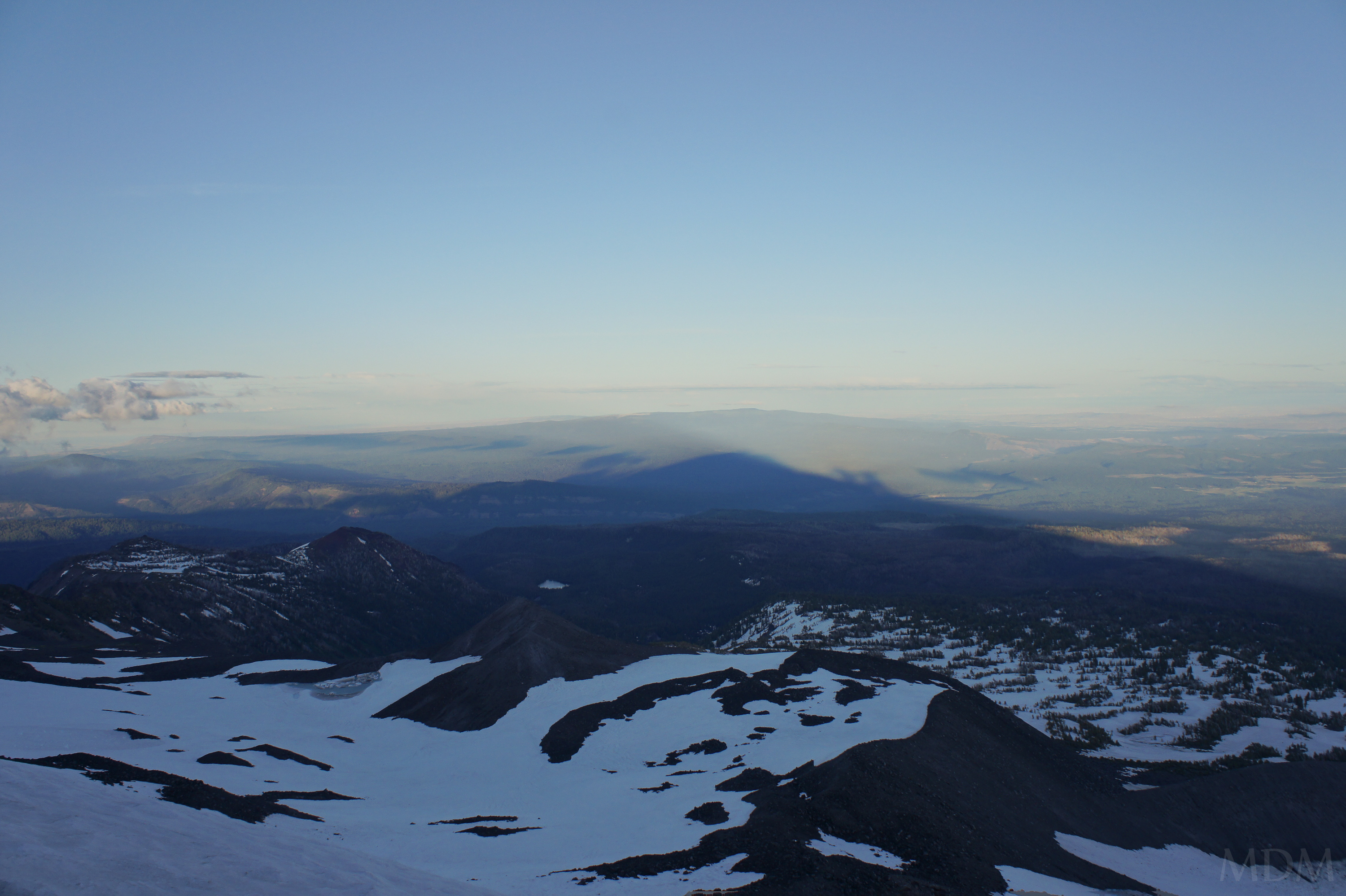 some evening clearing