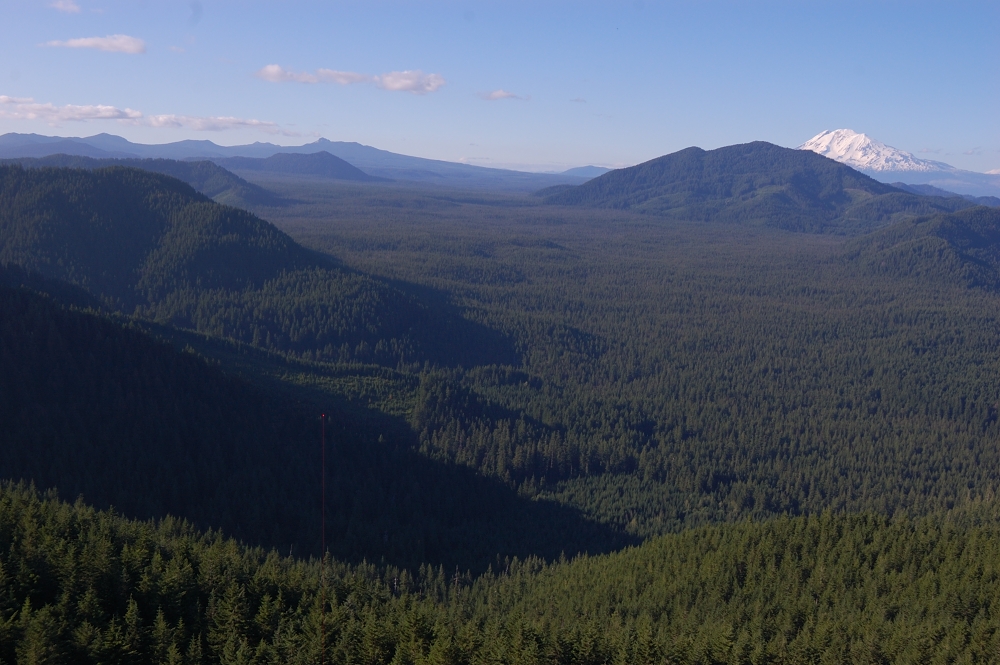 Big Lava Bed and Mt. Adams