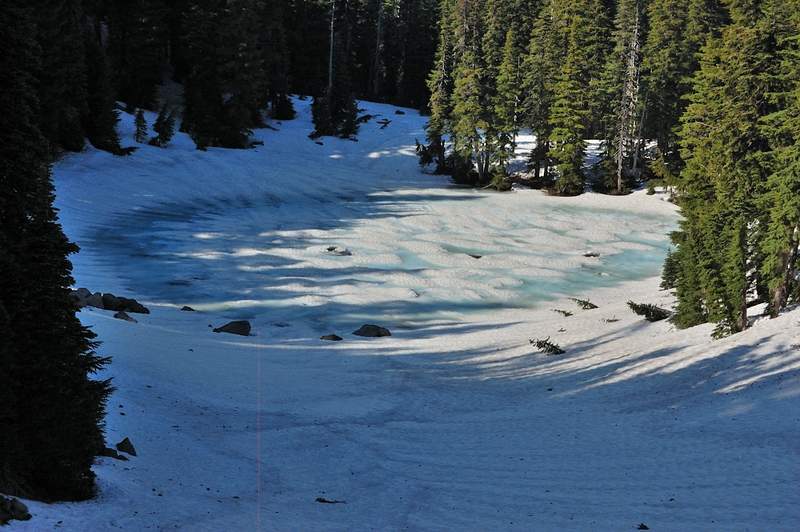 A small lake near Wapiki