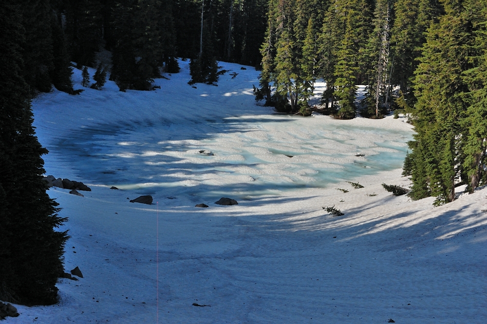 A small lake near Wapiki