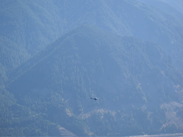 Helicopter!! Over here, we need down!!!