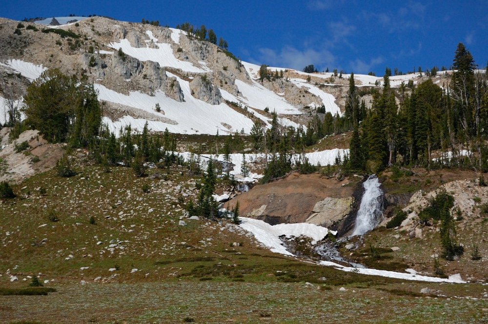 Looking up Carper Pass