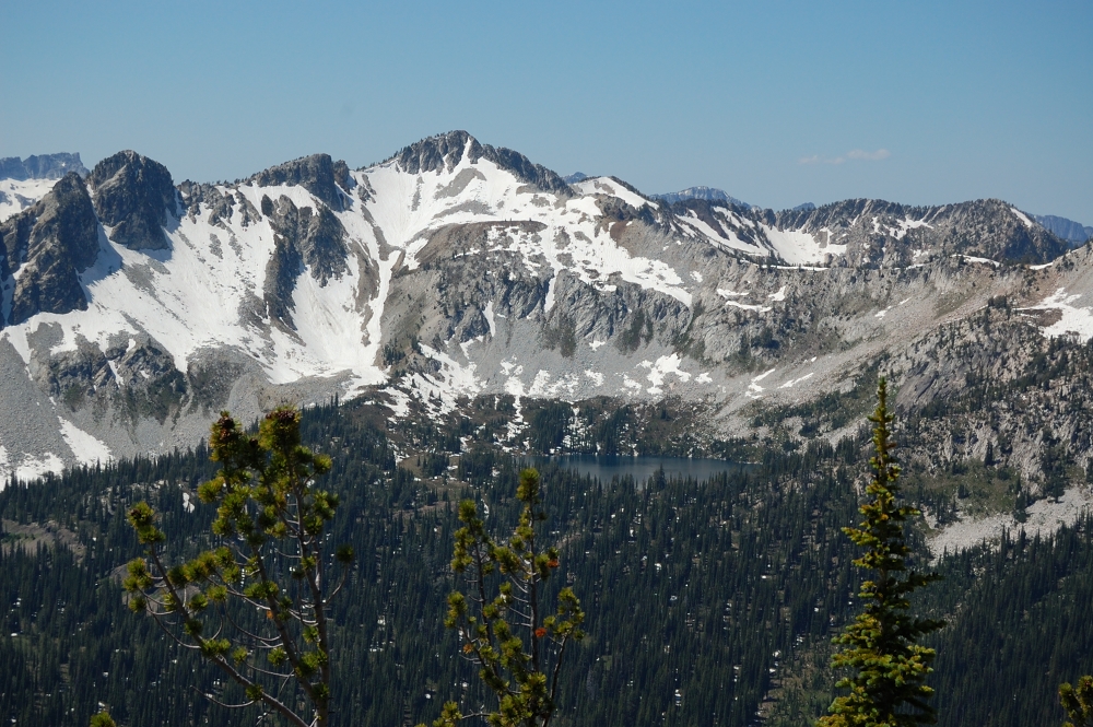 The other side of the pass