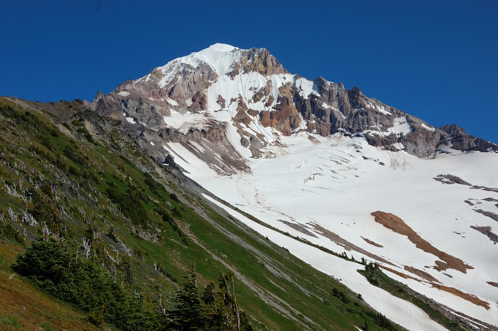 View from midway up McNeil Spur