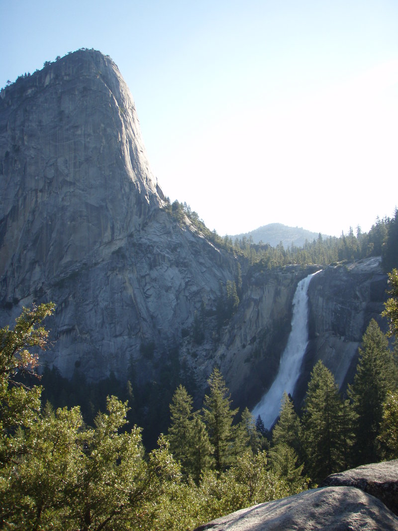 Nevada Falls from the John Muir Trail