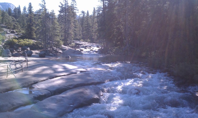 Merced River above Nevada Falls