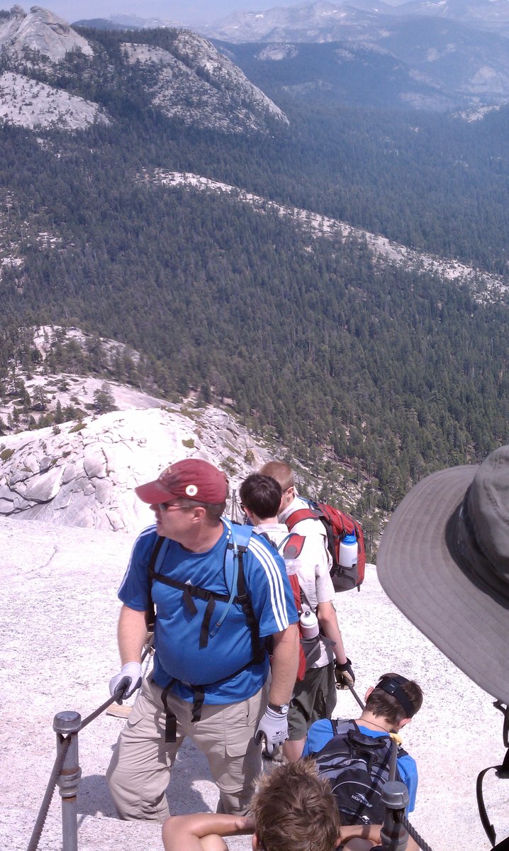 Traffic Jam on the way down