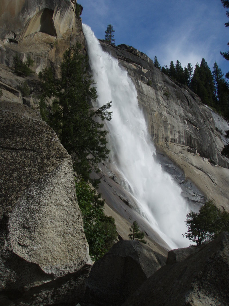 Nevada Falls from the Mist Trail