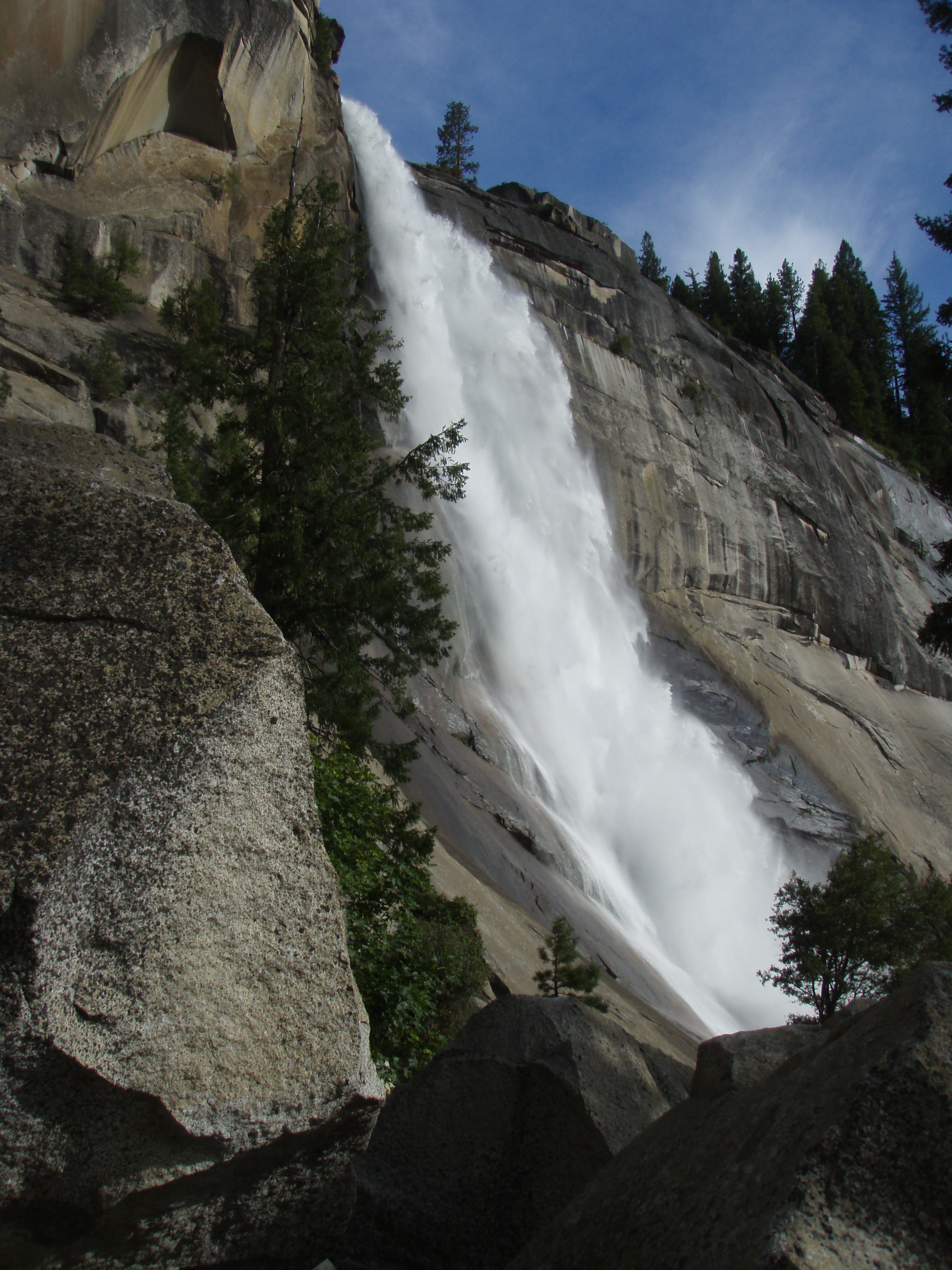 Nevada Falls from the Mist Trail