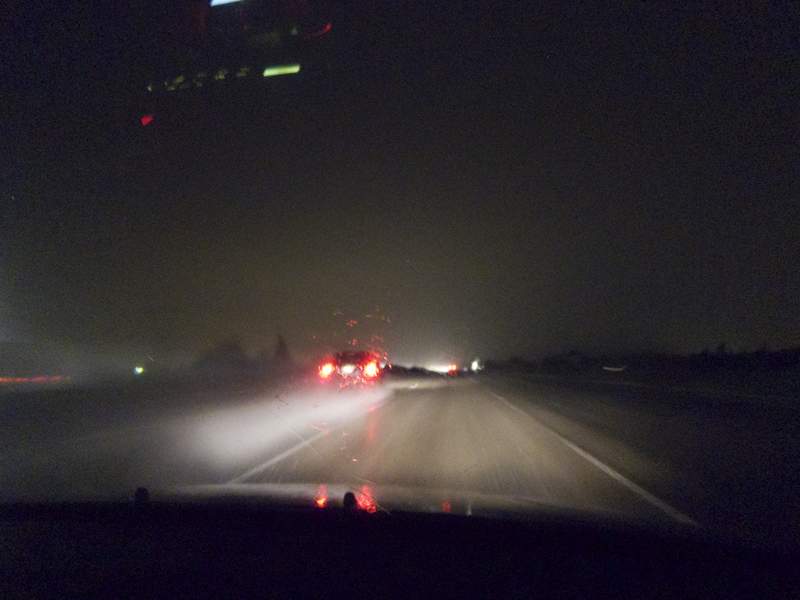 Driving home