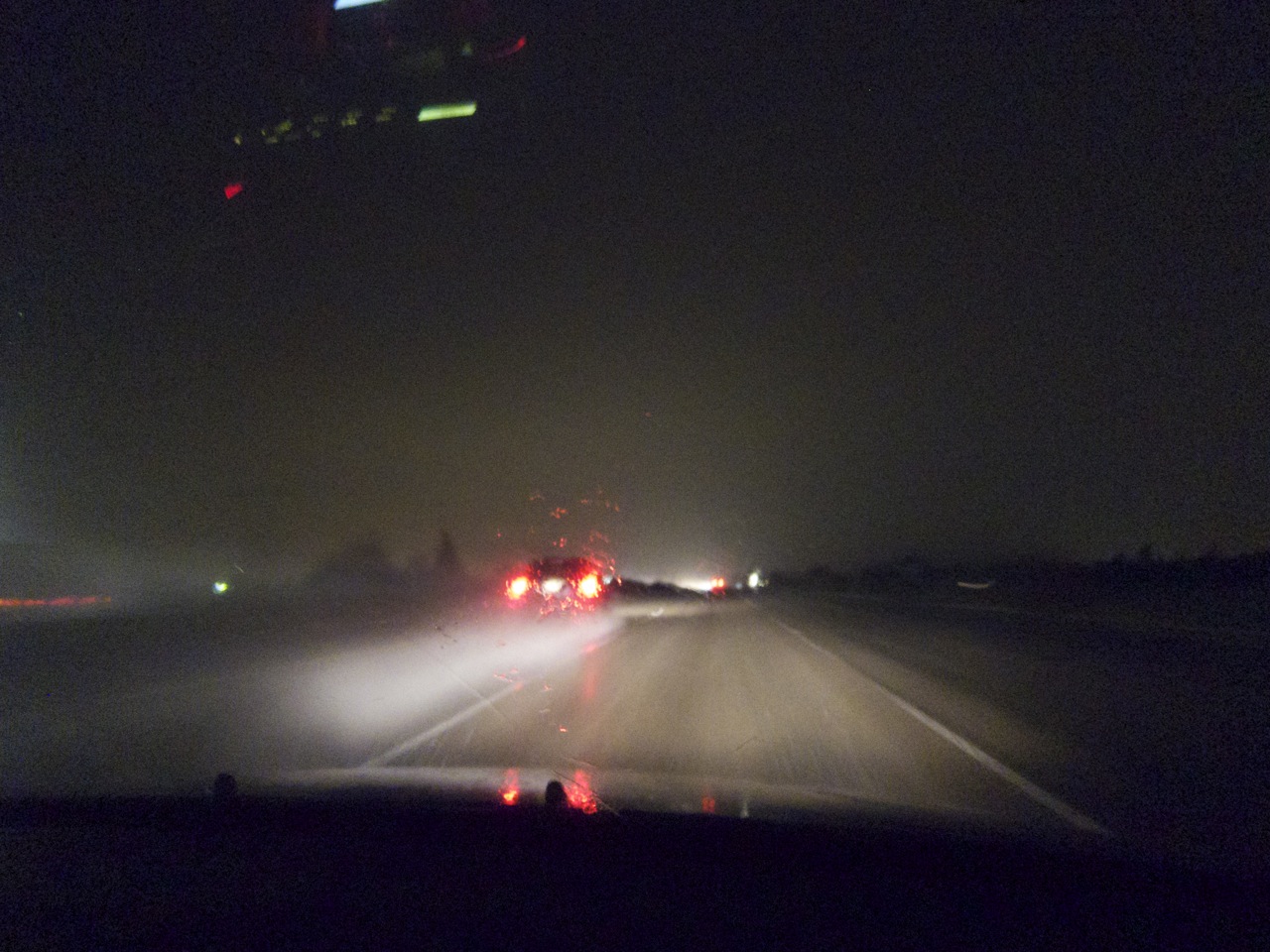 Driving home