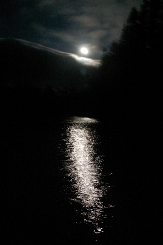 Night view from my camp