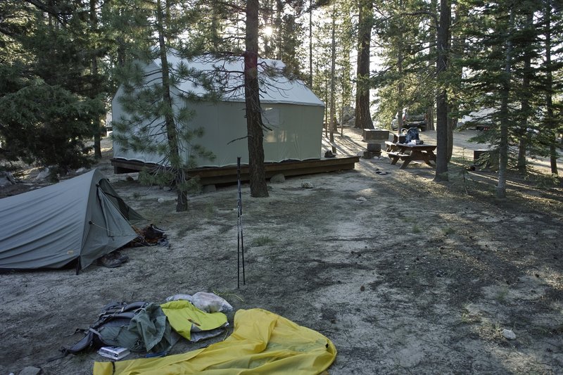 VVR backpacker's camp.