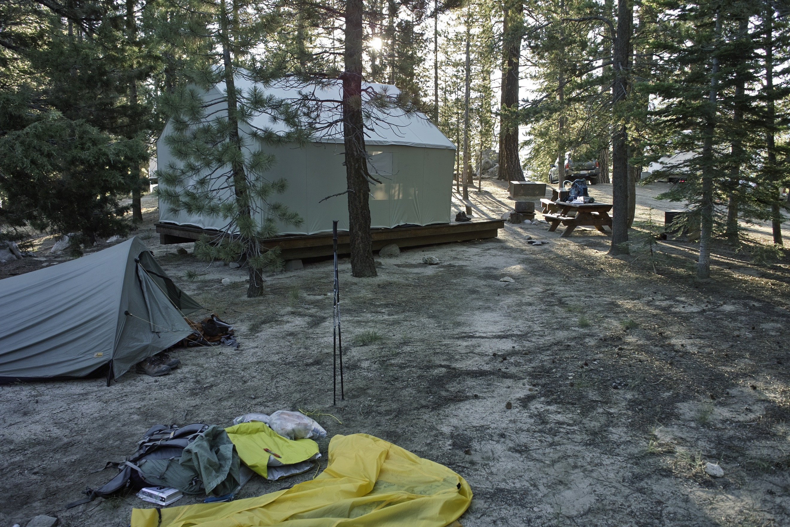 VVR backpacker's camp.