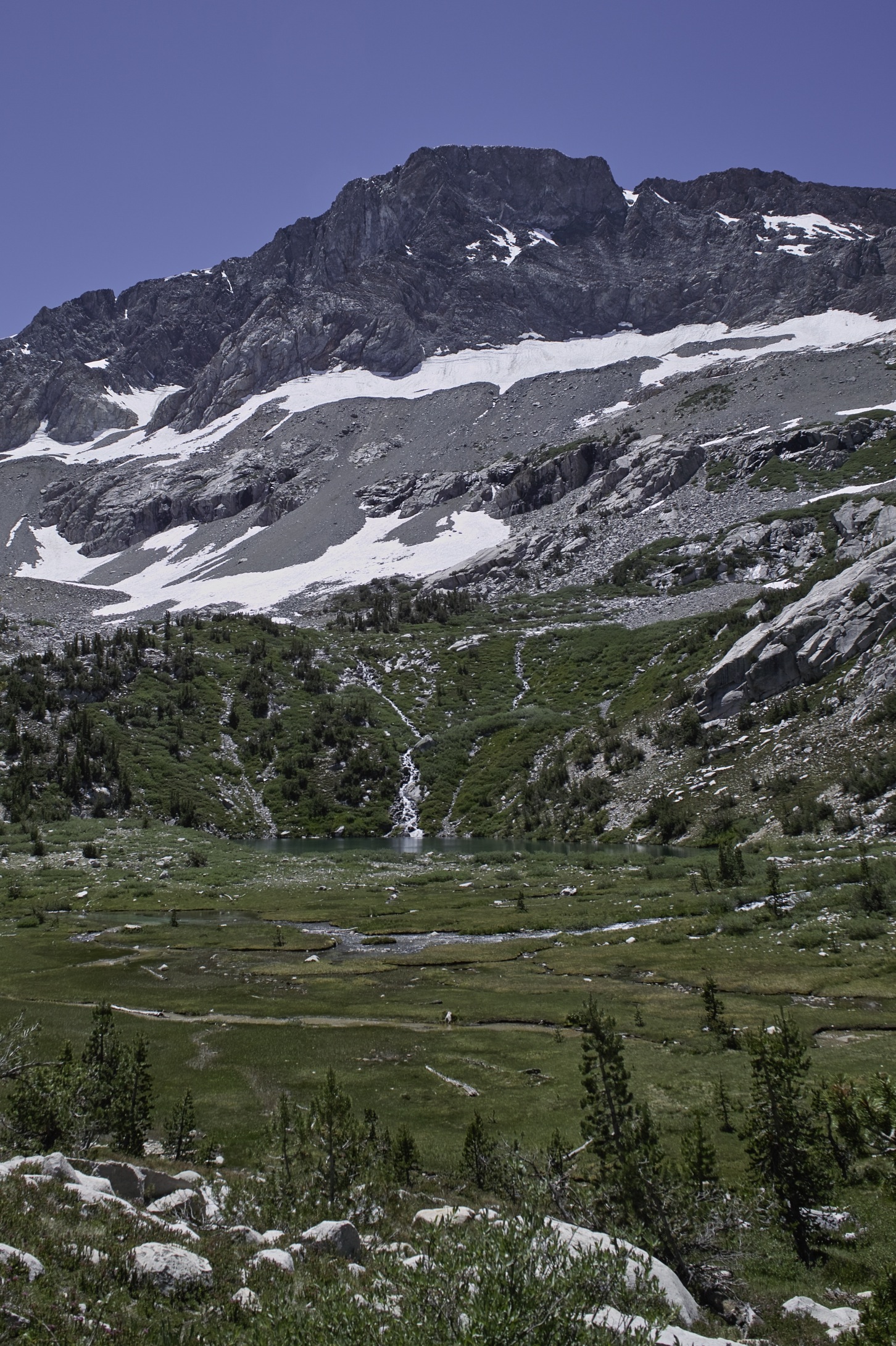 Descending in to LeConte Canyon