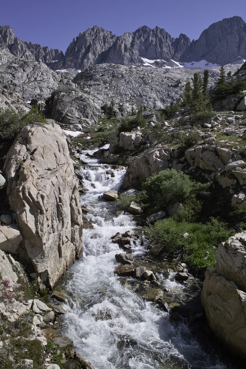 The waterfalls were numerous and magnificent