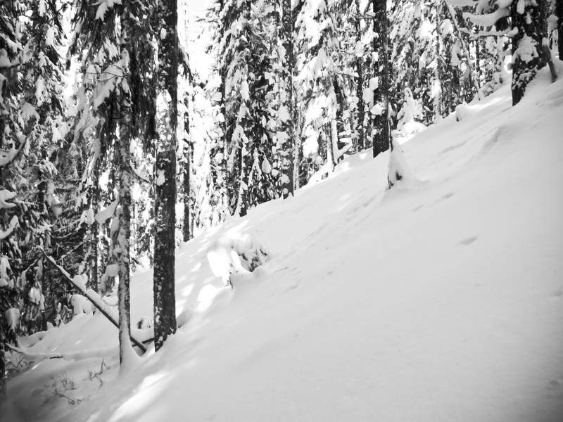 Steep hill.