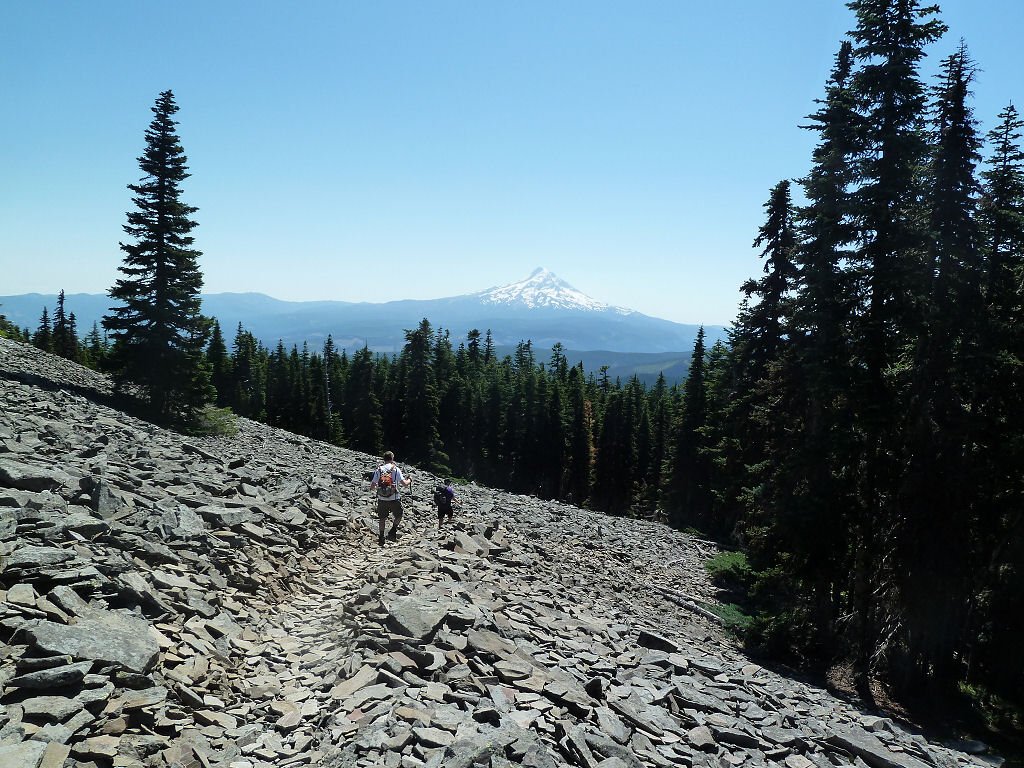 Coming down Defiance backtracking now, by DN