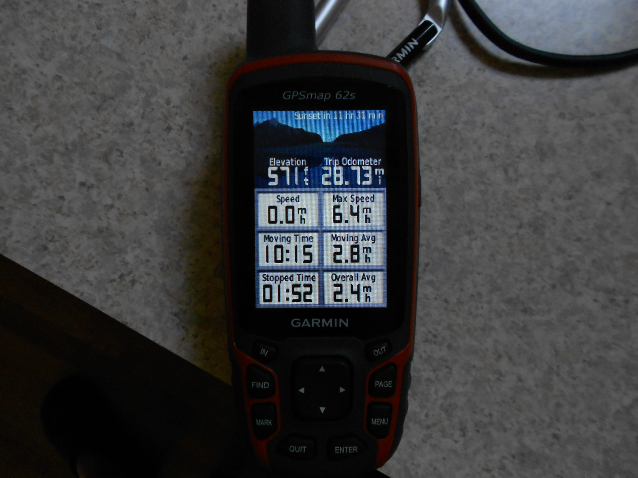 Eric's GPS totals 1