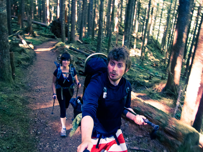 Hiking in