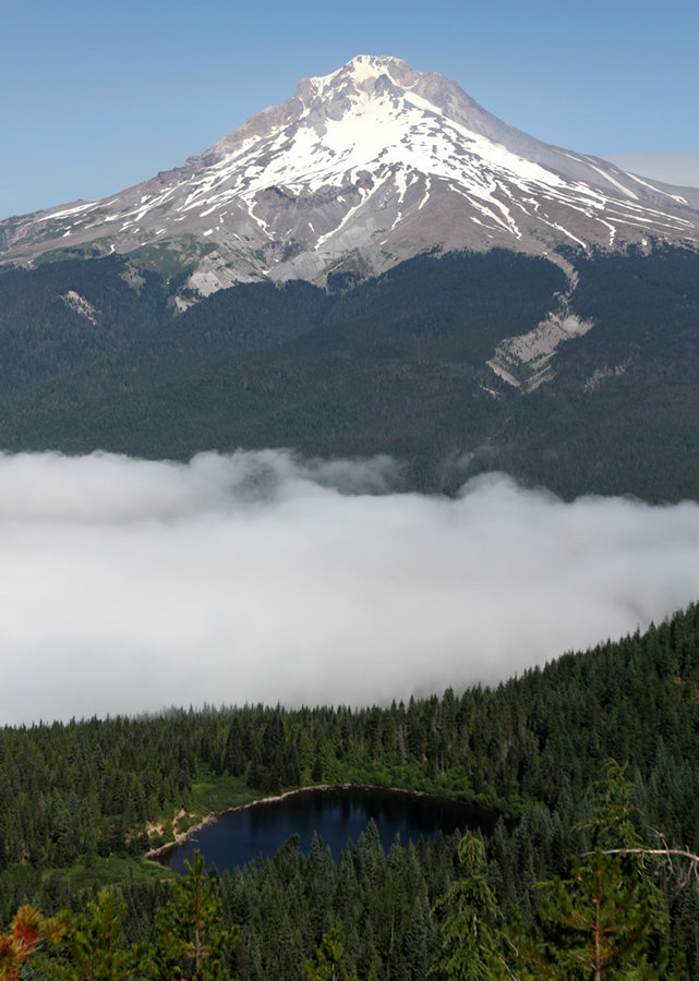 Mirror Lake below