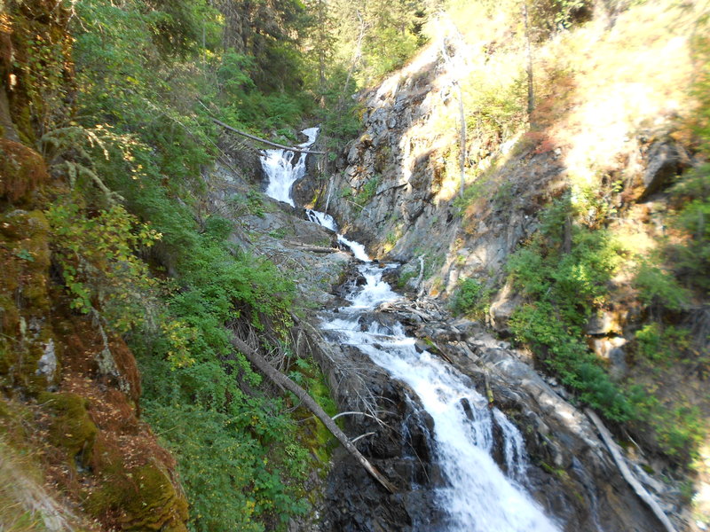 BC Creek where the bridge is out