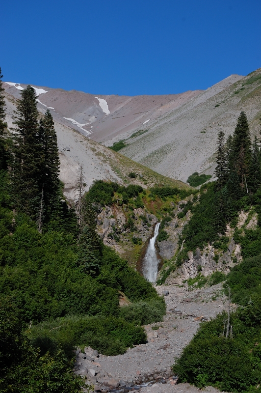 The falls on Zigzag River