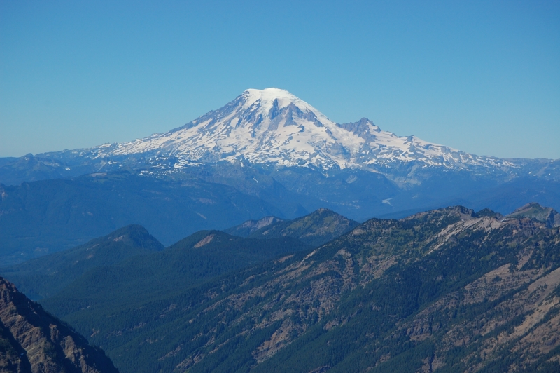 Rainier up close