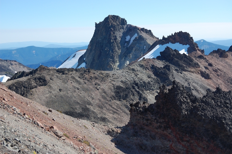 The ridge between Old Snowy and Ives Peak, where we turned back