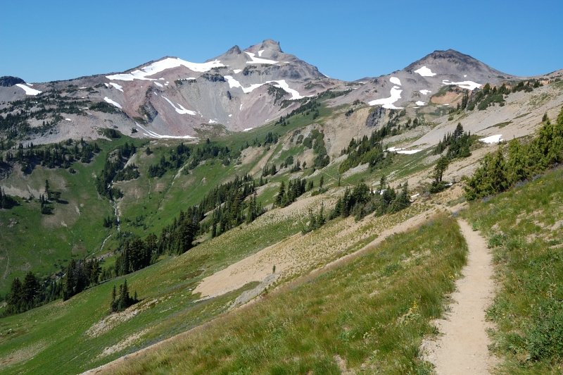 Ives Peak from near Cispus Pass
