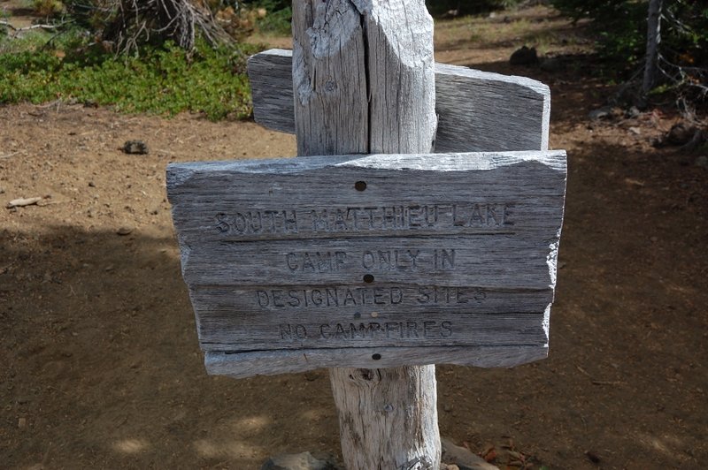 Nearing the second lake