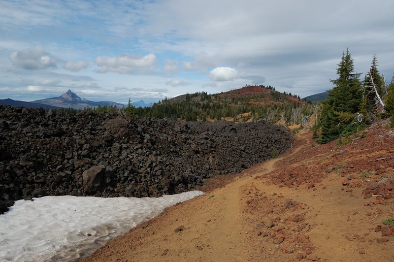 Going near lava fields